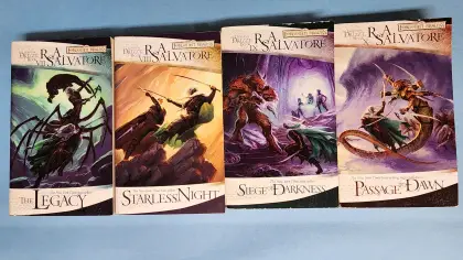 Legacy of the Drow: The Legacy, Starless Night, Siege of Darkness, Passage to Dawn